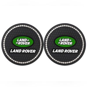 New LAND ROVER bling Car Cupholder Mats